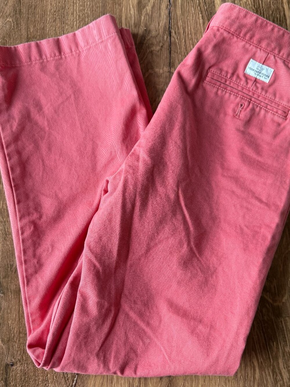Vineyard Vines Girls Salmon Pink Chino Pants 18